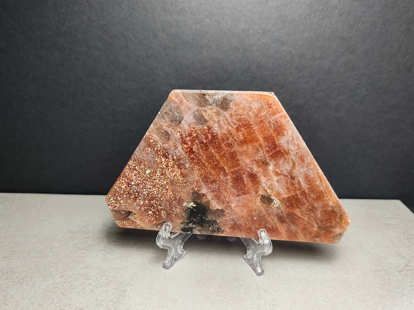 Sunstone Natural Slab Gemstone