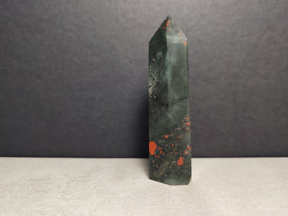 Bloodstone Natural Tower Obelisk Gemstone