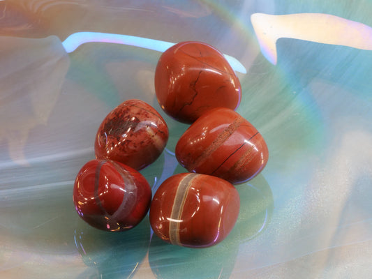 Red Jasper Natural Tumbled Gemstones