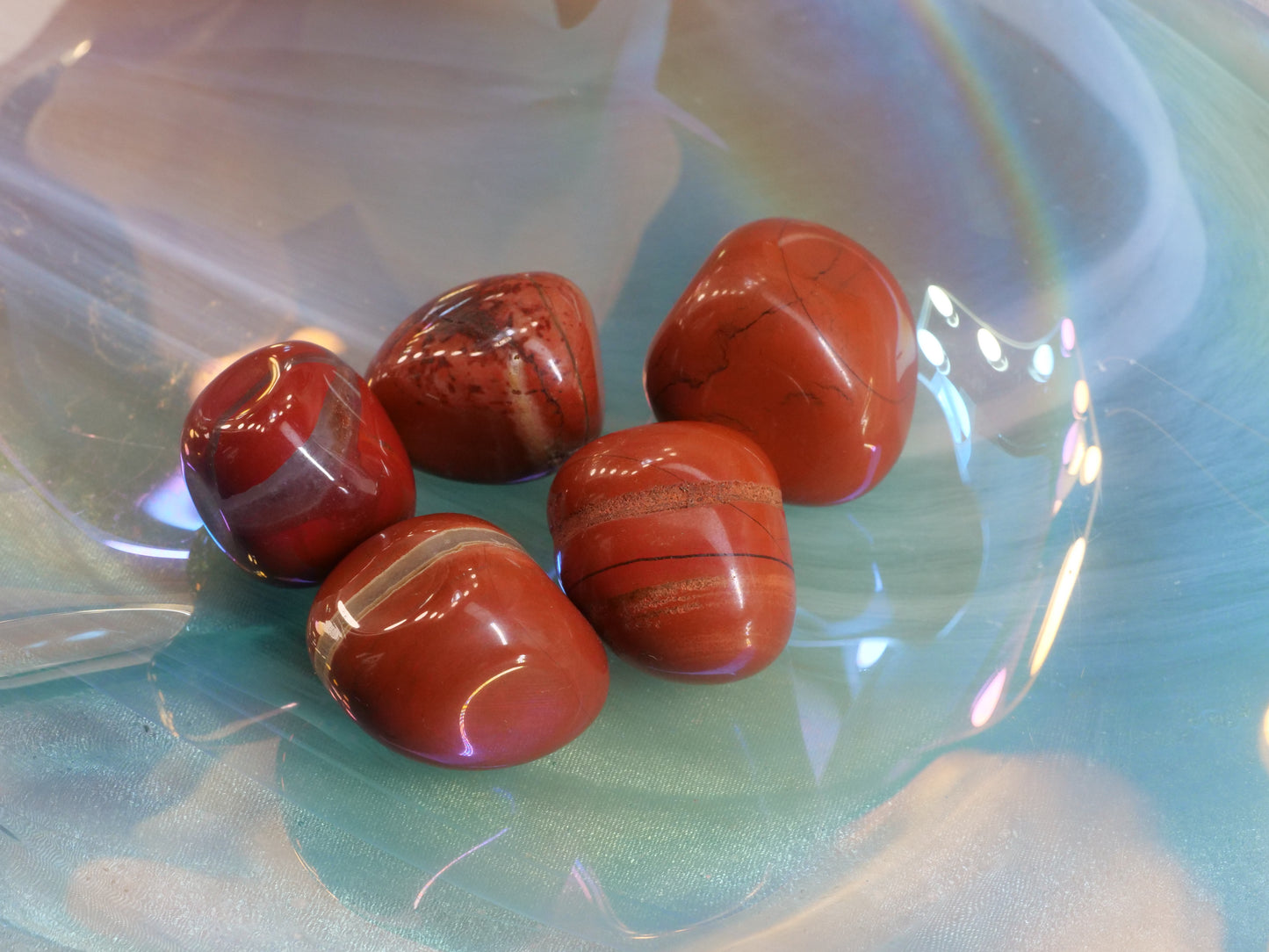 Red Jasper Natural Tumbled Gemstones