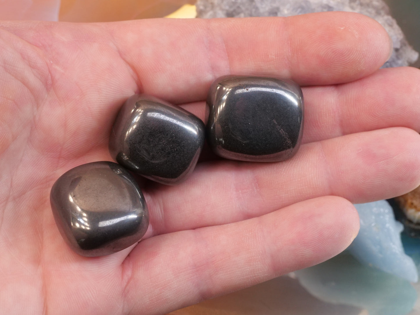 Hematite Natural Tumbled Gemstones