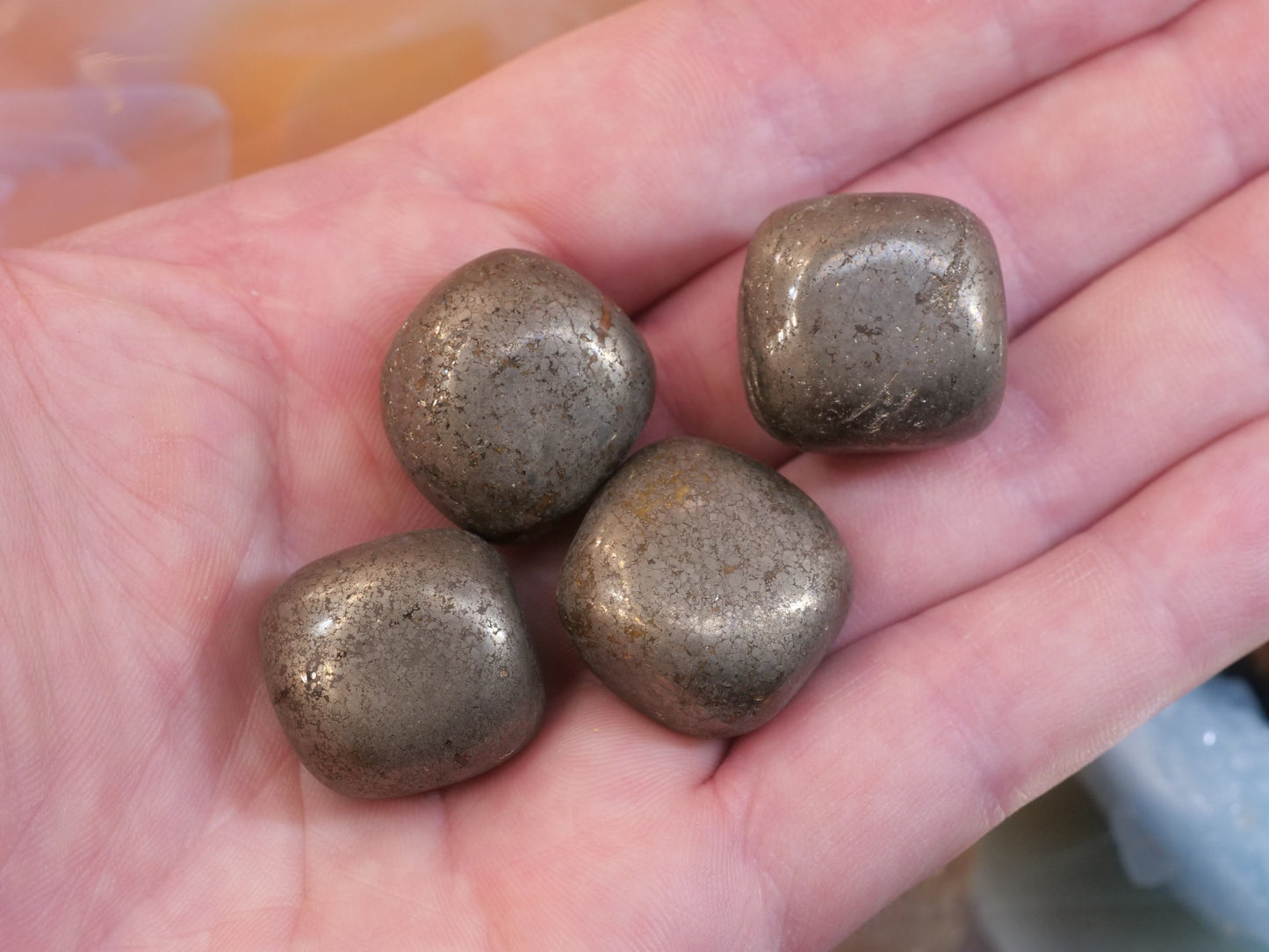 Pyrite Natural Tumbled Gemstones