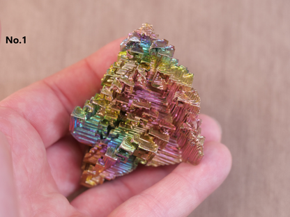 Bismuth Natural Gemstone Crystal