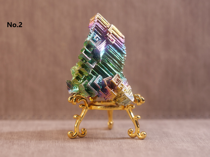 Bismuth Natural Gemstone Crystal