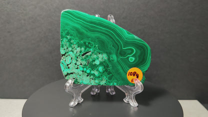 Malachite Natural Slab Gemstone